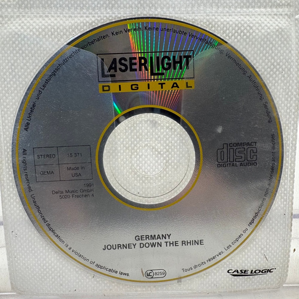 LaserLight Digital Germany Journey Down The Rhine CD 15 371 Classical 1991 USA